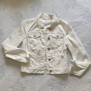 Aeropostale white jean jacket